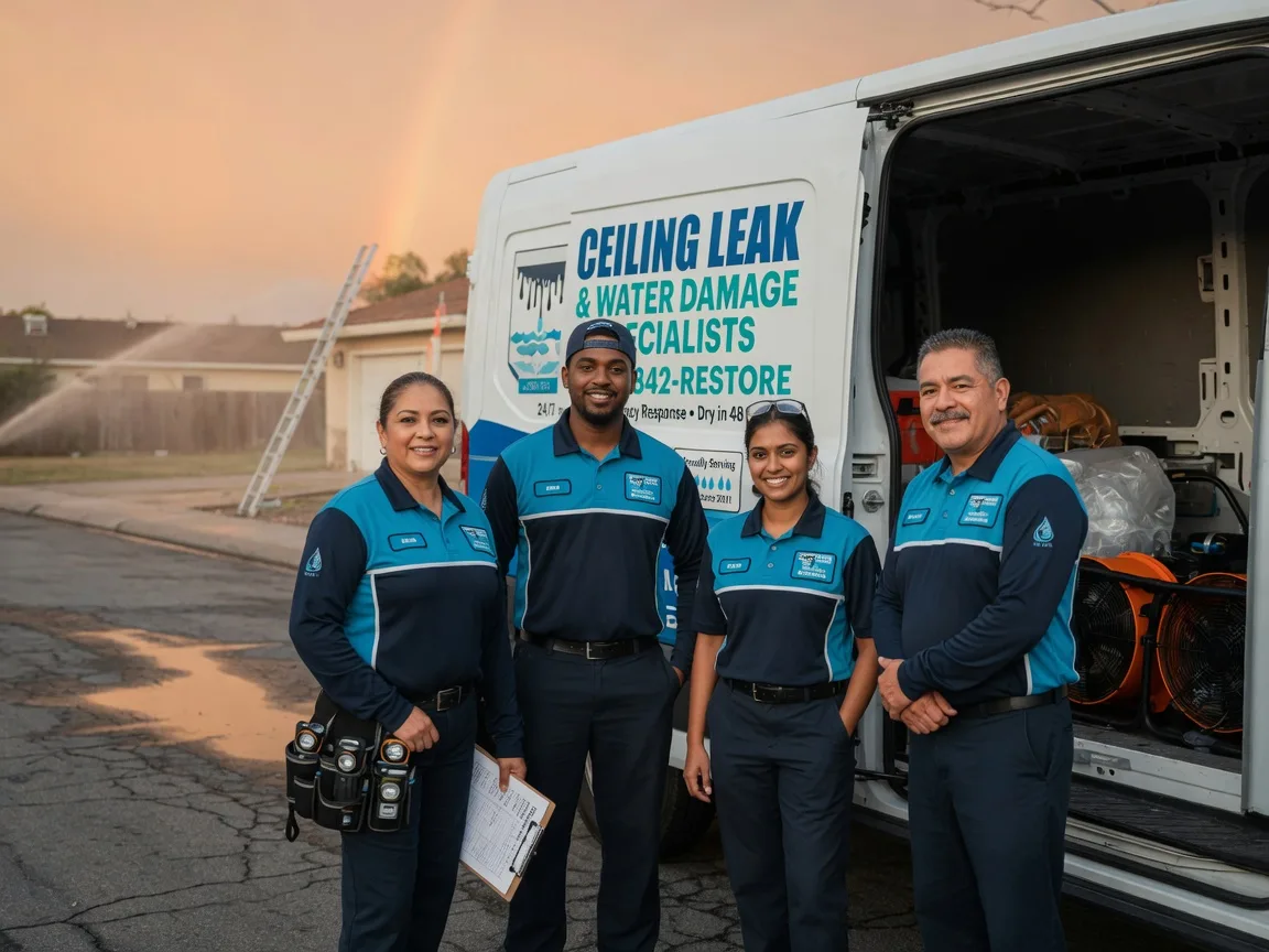 Ceiling Leak Cleanup company in Bonaparte, IA