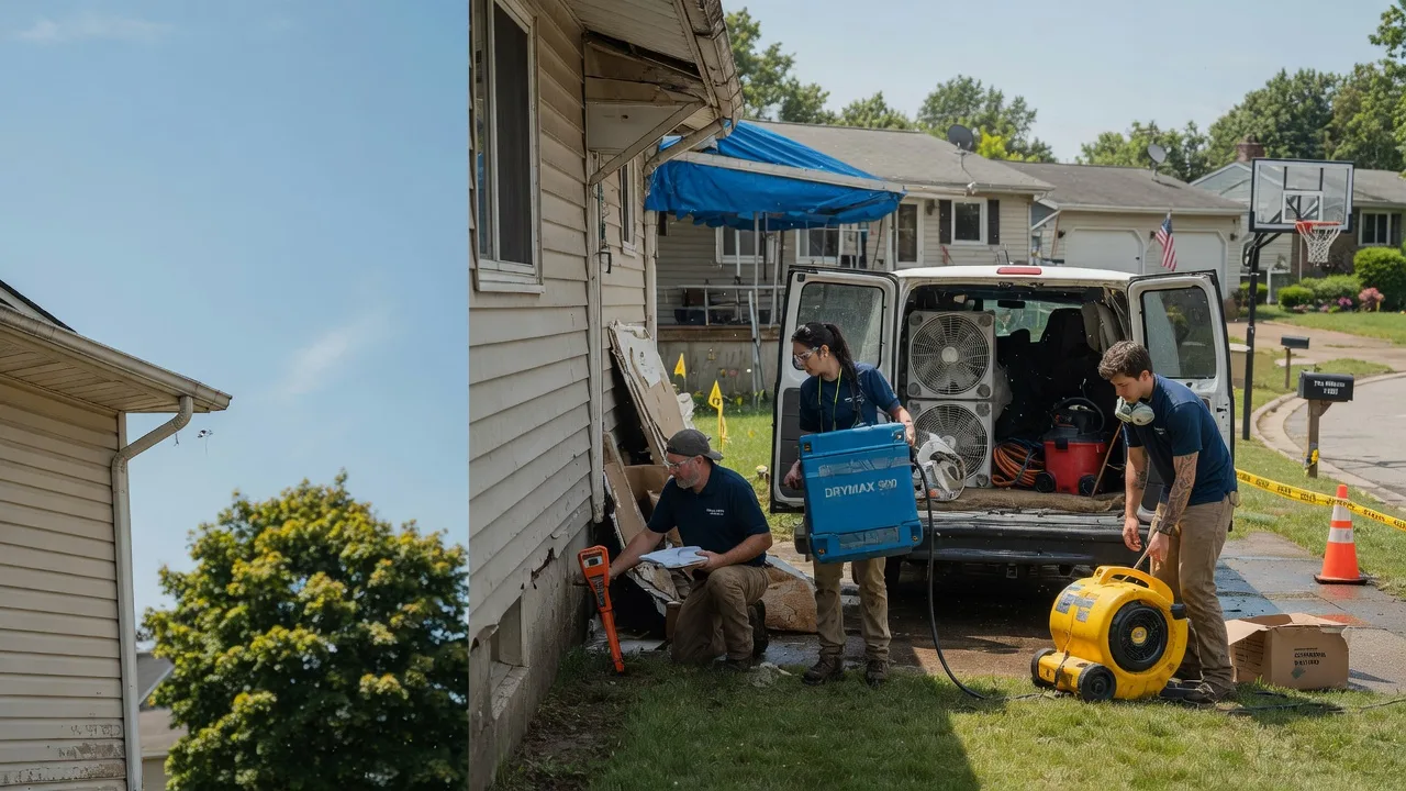 Ceiling Leak Cleanup in Bonaparte, IA near me